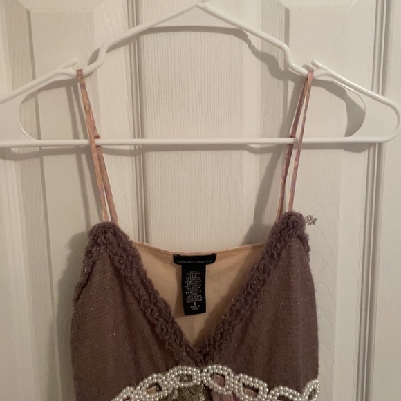 mods international 100% silk tank top - Picture 2 of 3